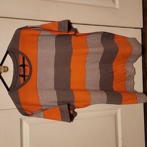 Men's SGR tshirt, XL, Grey/ orange